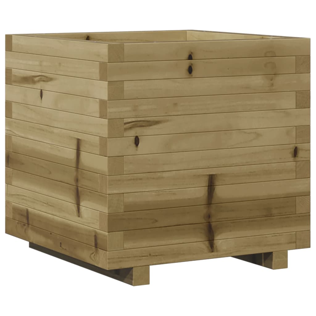 Boîte de planification Vidaxl 50x50x49,5 cm Pine imprégnée