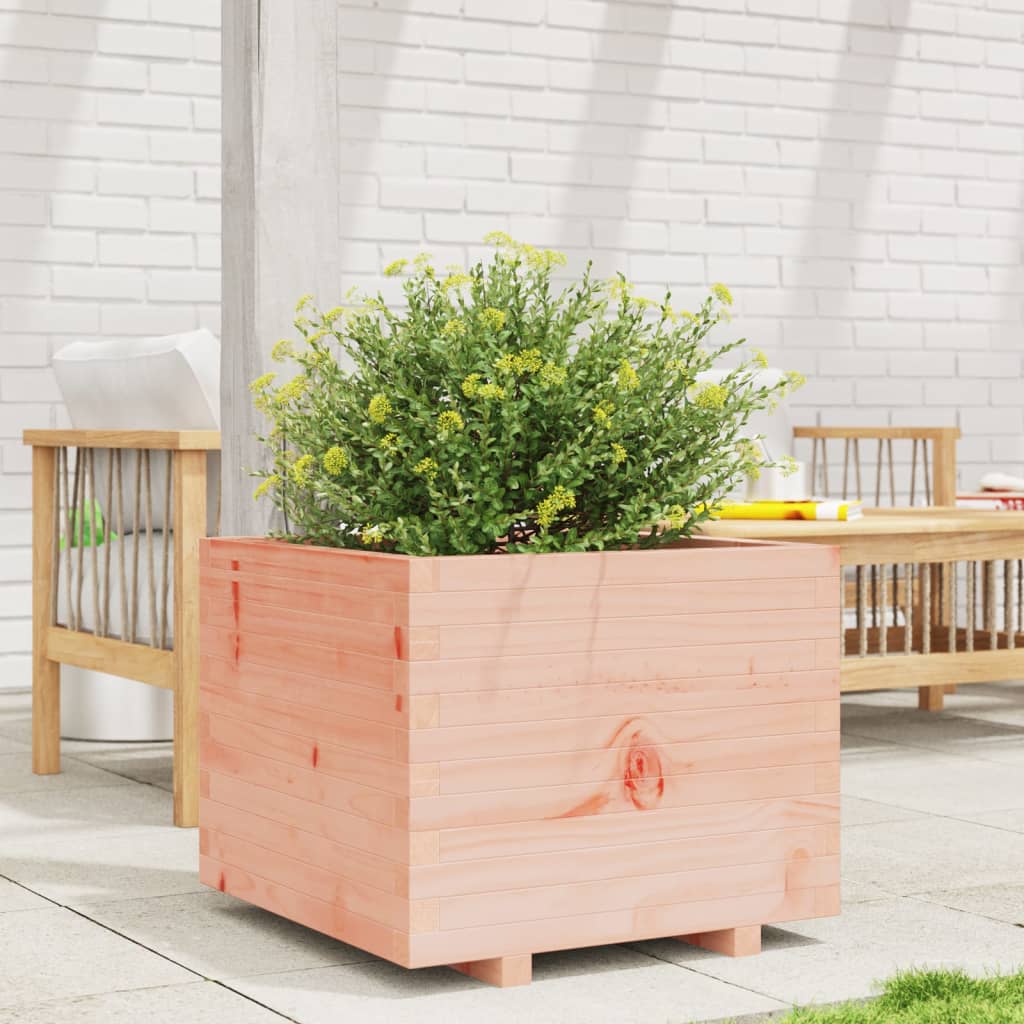 Boîte de planification Vidaxl 60x60x49,5 cm Solide Douglashout