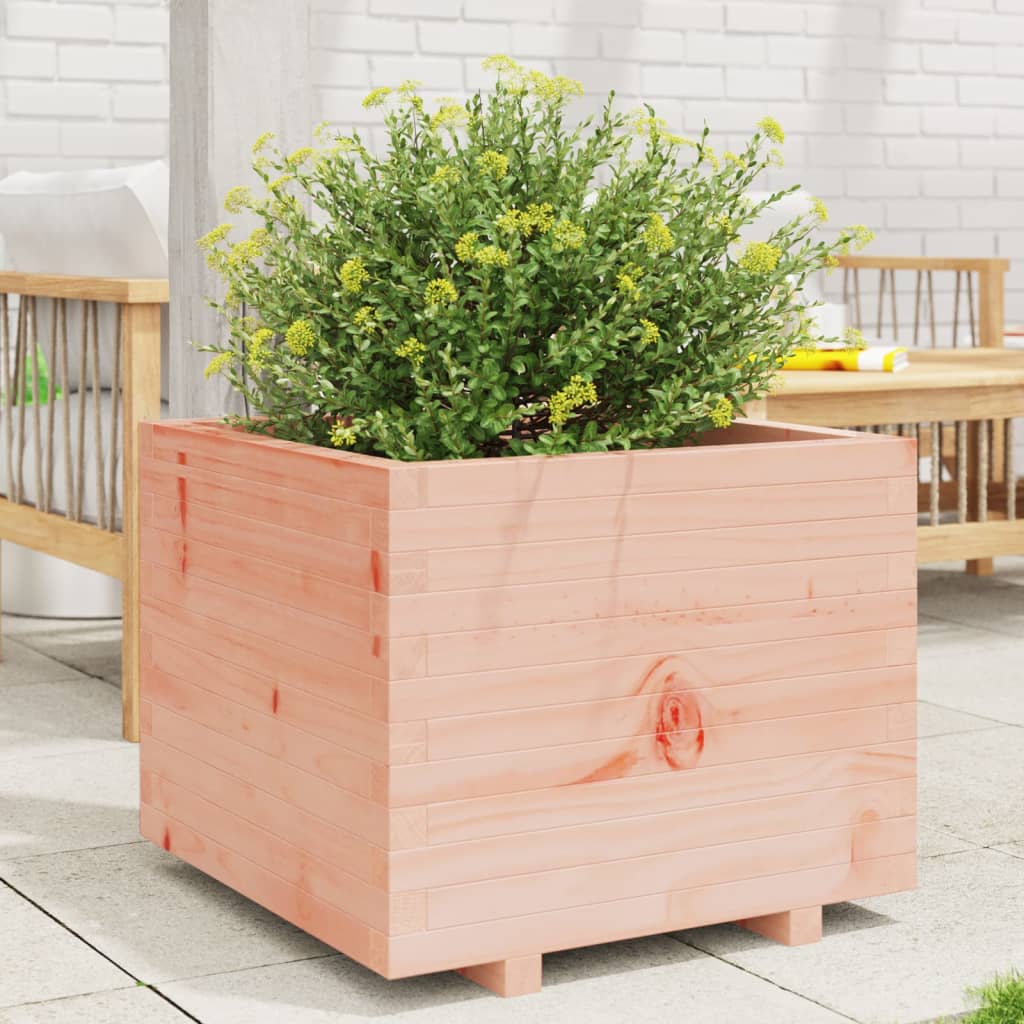Boîte de planification Vidaxl 60x60x49,5 cm Solide Douglashout