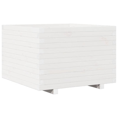Vidaxl Planning Box 70x70x49.5 cm Pine solide blanc