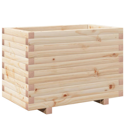 Boîte de planification Vidaxl 70x40x49.5 cm Pine solide