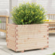 Boîte de planification Vidaxl 70x40x49.5 cm Pine solide