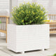 Vidaxl Planning Box 70x40x49.5 cm Pine solide blanc