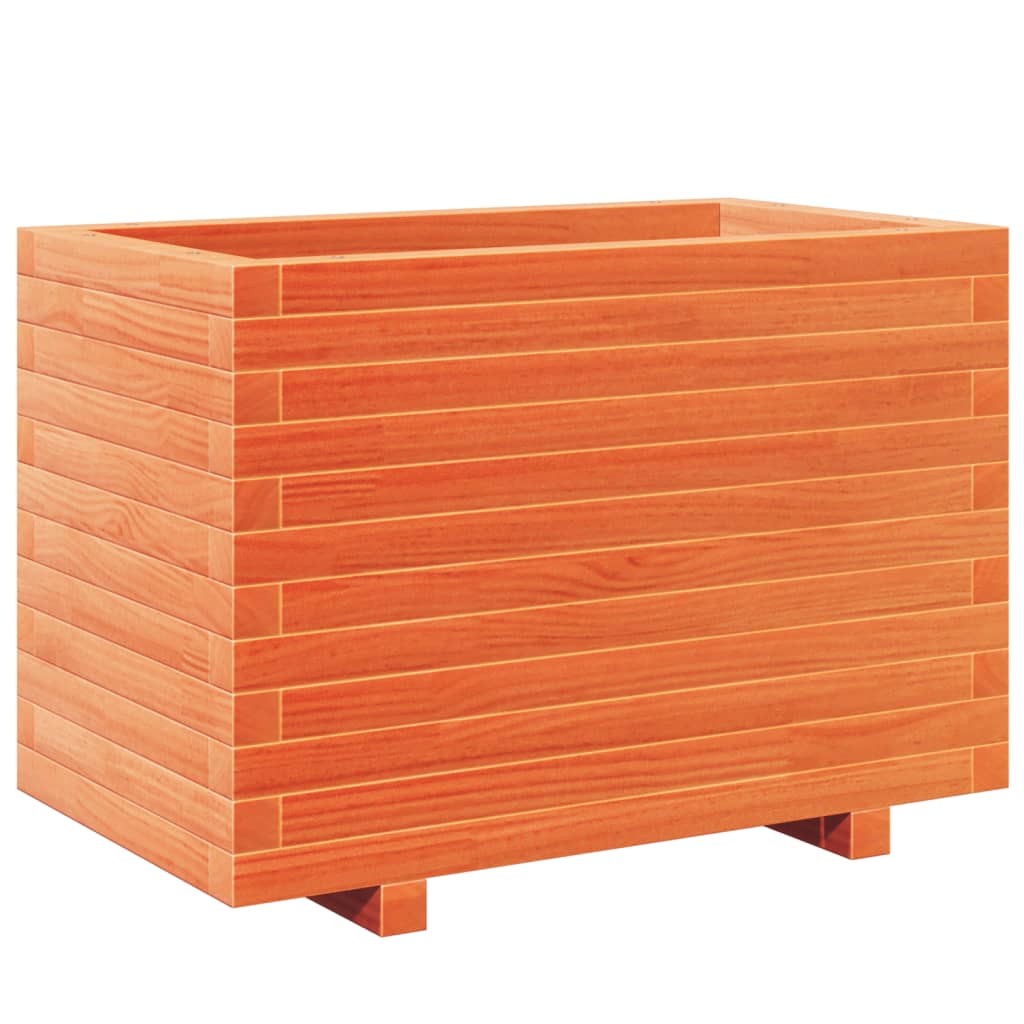 Boîte de planification Vidaxl 70x40x49.5 cm Brunier