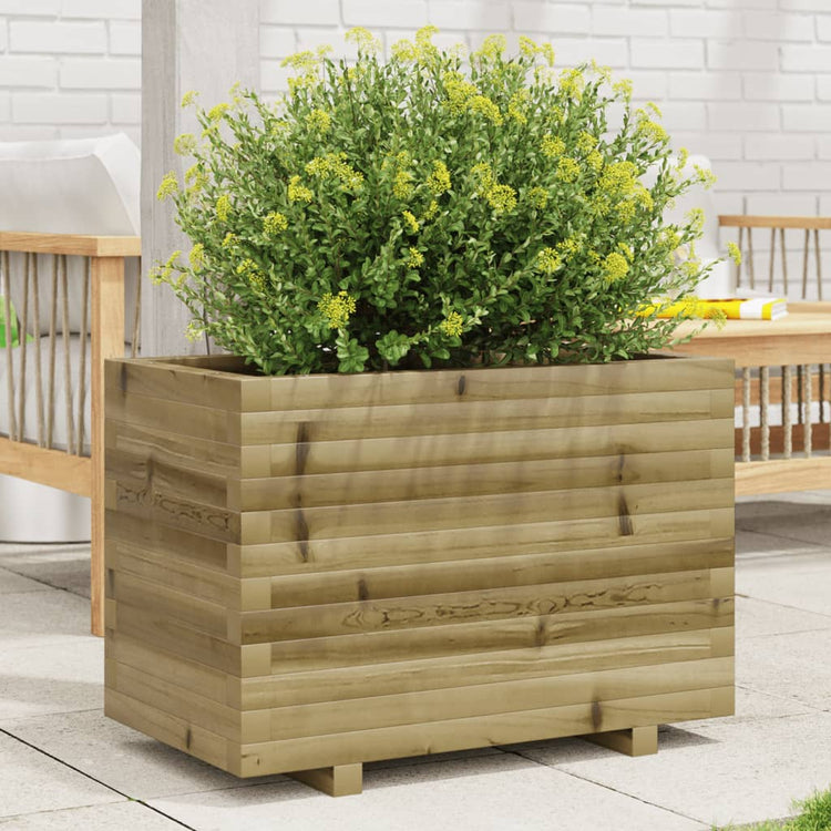 Vidaxl Planter Big 70x40x49.5 cm Pine imprégnée