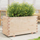 Boîte de planification Vidaxl 90x40x49.5 cm Pine solide