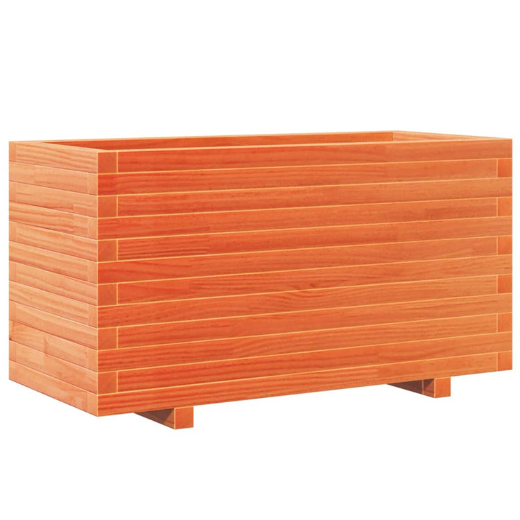 Boîte de planification de Vidaxl 90x40x49.5 cm Solide Brown