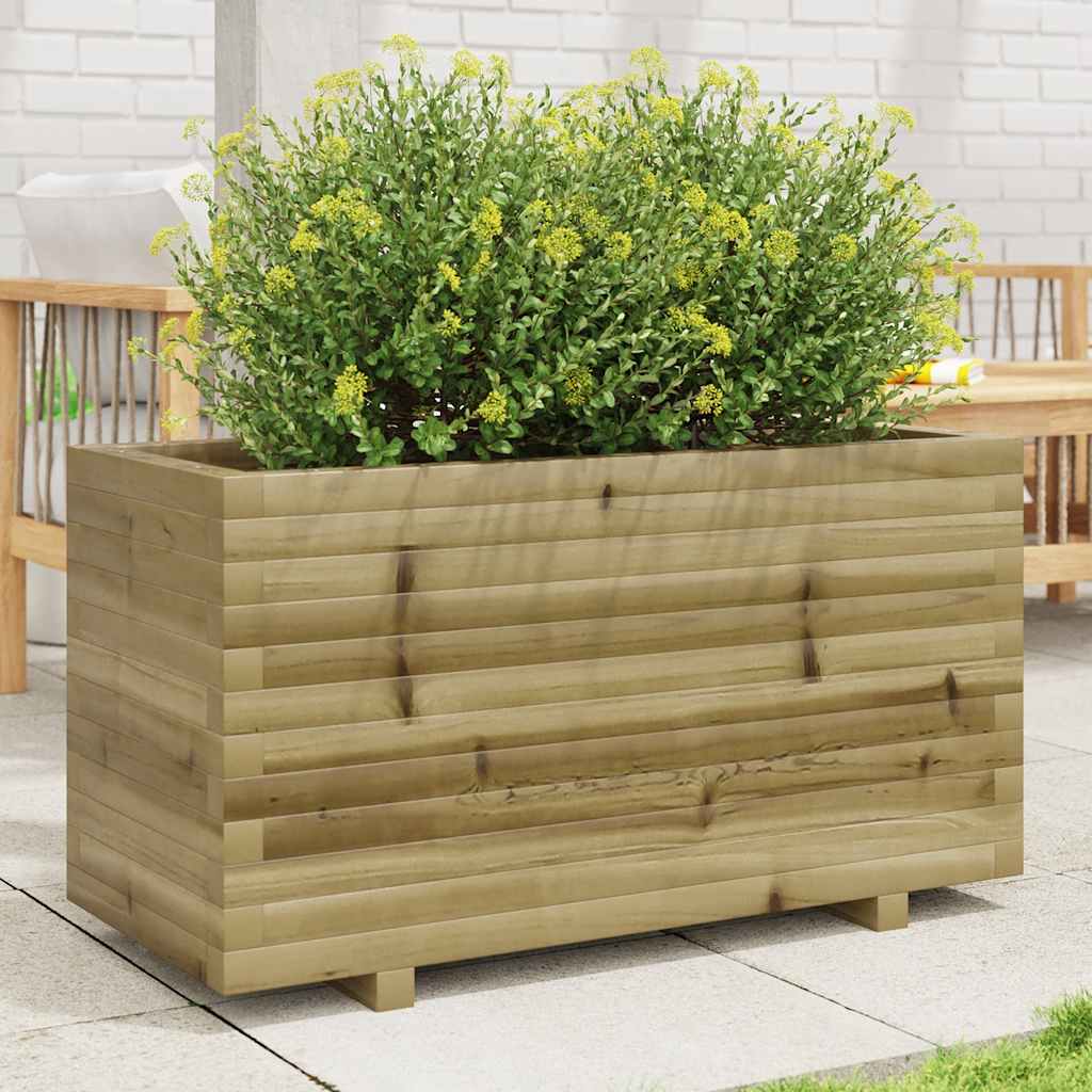 Vidaxl Planning Box 90x40x49.5 cm Bois de pin imprégné