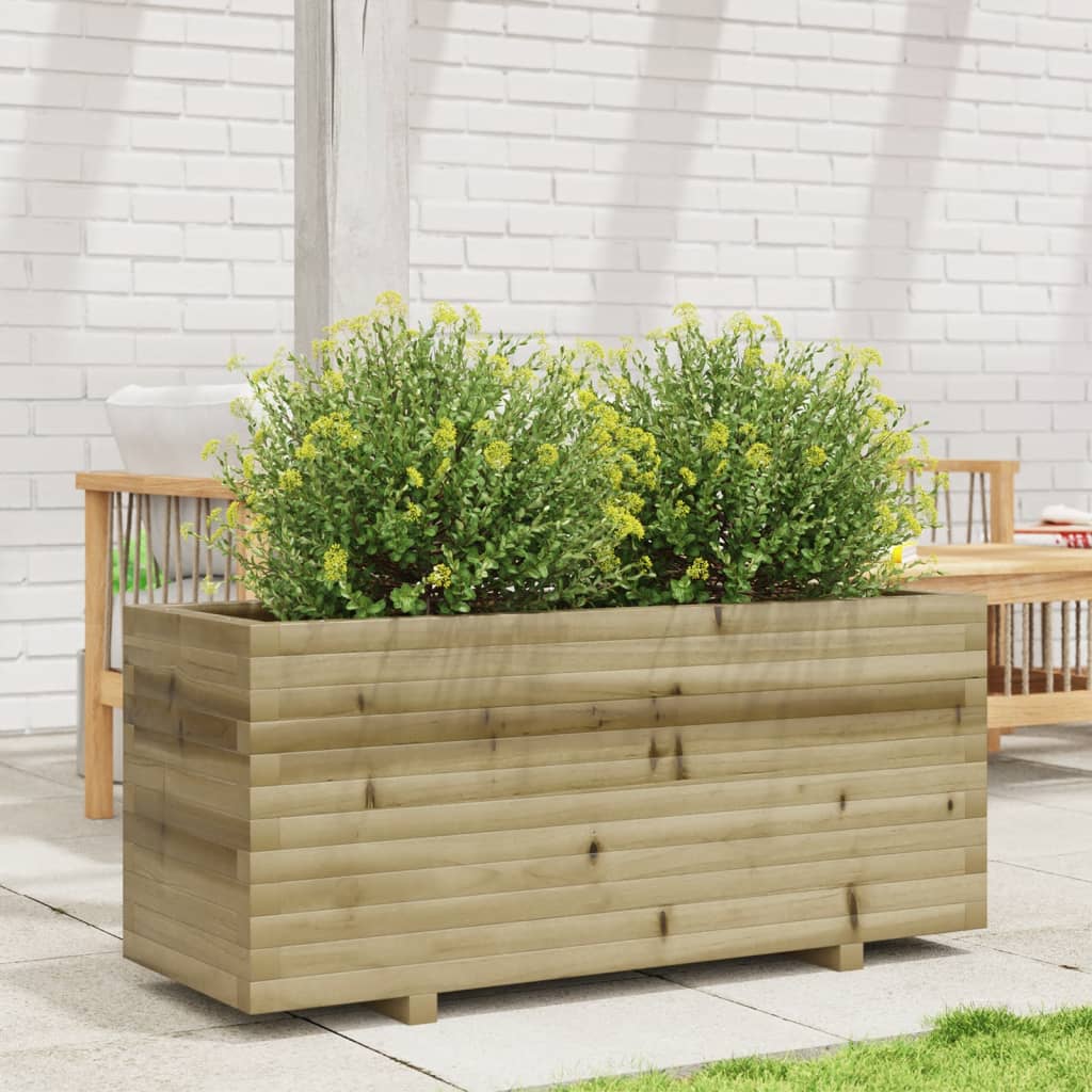 Vidaxl Planning Box 110x40x49.5 cm Pine imprégnée