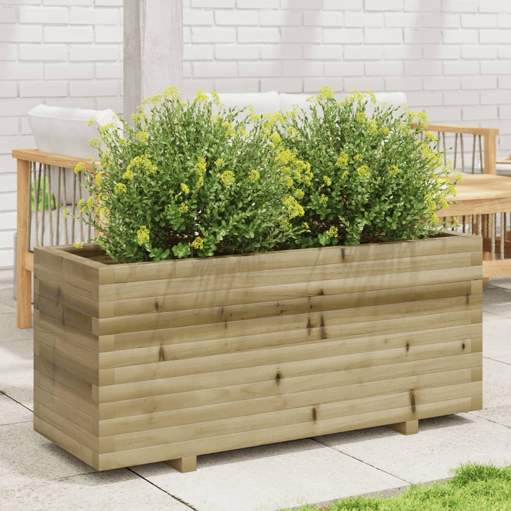 Jardinière Vidaxx 110x40x49,5 cm bois de pin imprégné