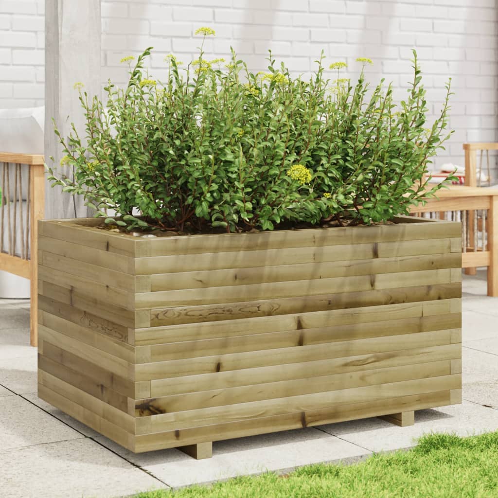 Vidaxl Planning Box 90x60x49.5 cm Bois de pin imprégné