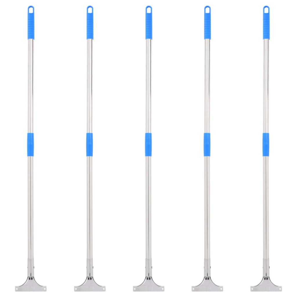Vidaxl Floor Essuieur Gather 5 ST 119,5 cm en acier et plastique