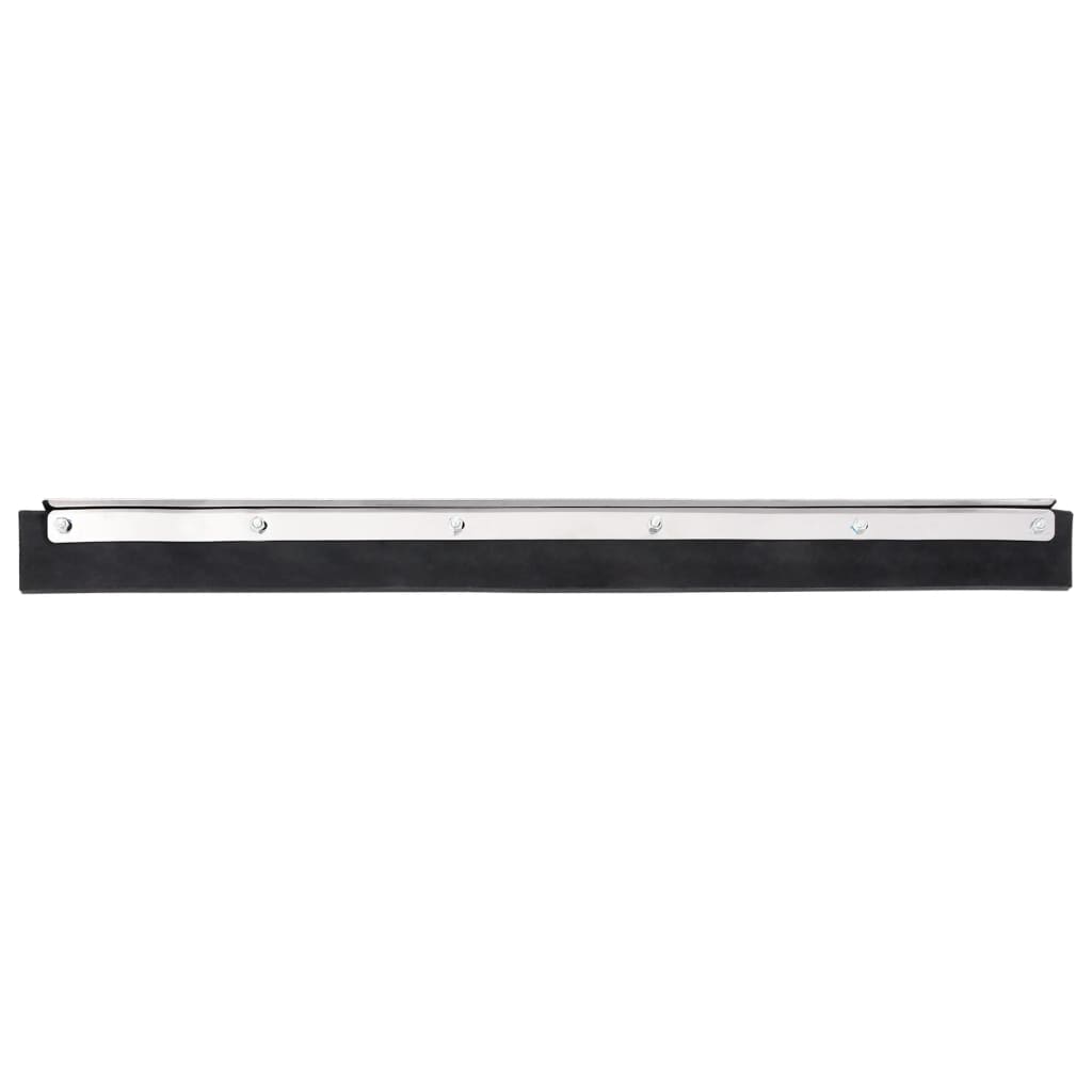 Vidaxl Floor Wiping Head 45.5x2x5 cm en acier et caoutchouc
