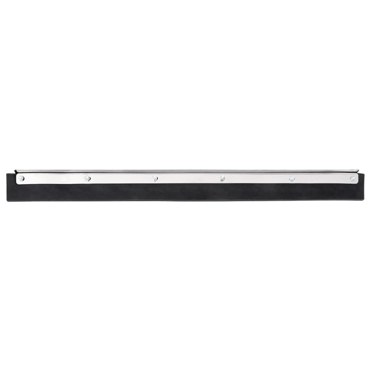 Vidaxl Floor Wiping Head 45.5x2x5 cm en acier et caoutchouc