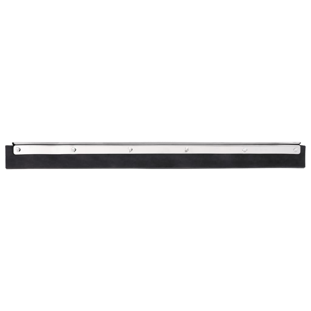 Vidaxl Floor Essuying Heads 5 ST 45.5x2x5 cm en acier et caoutchouc