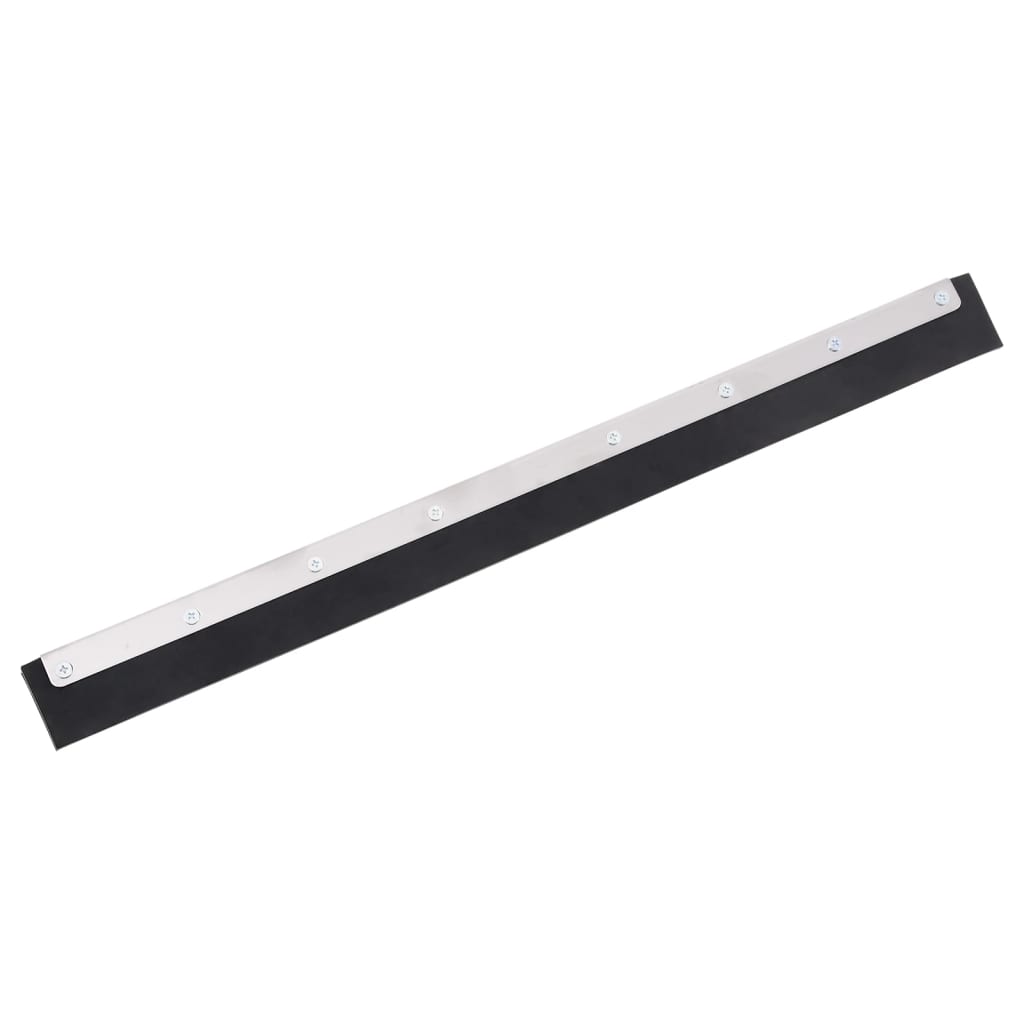 Vidaxl Floor Wiping Head 60.5x2x5 cm en acier et caoutchouc