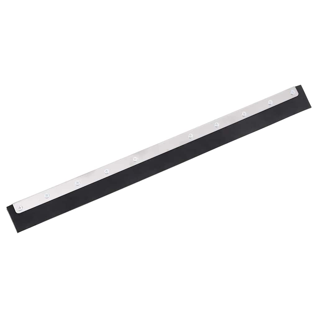 Vidaxl Floor Wiping Head 75x2x5 cm en acier et caoutchouc
