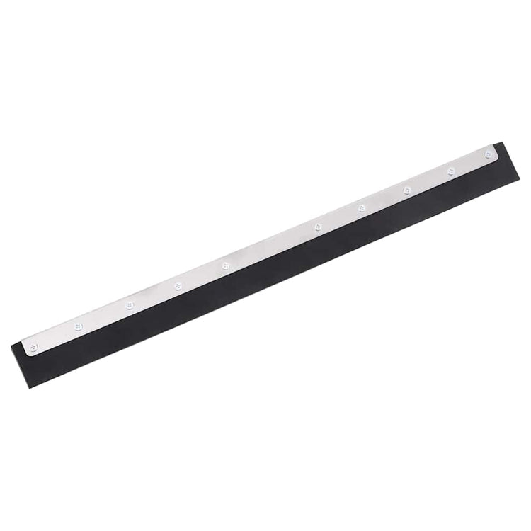 Vidaxl Floor Wiping Head 75x2x5 cm en acier et caoutchouc
