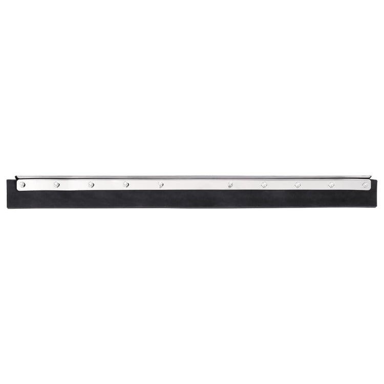 Vidaxl Floor Wiping Heads 5 St 75x2x5 cm en acier et caoutchouc