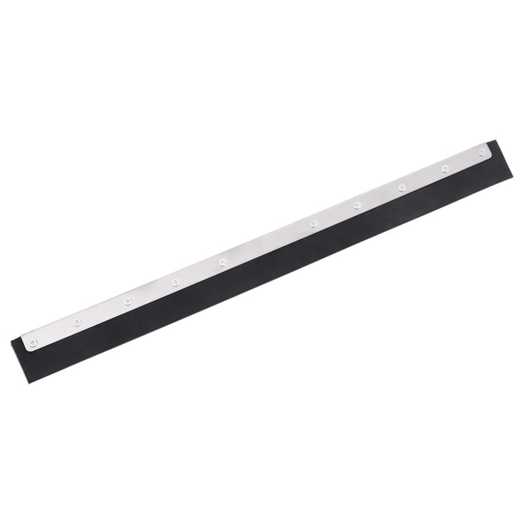 Vidaxl Floor Wiping Heads 5 St 75x2x5 cm en acier et caoutchouc