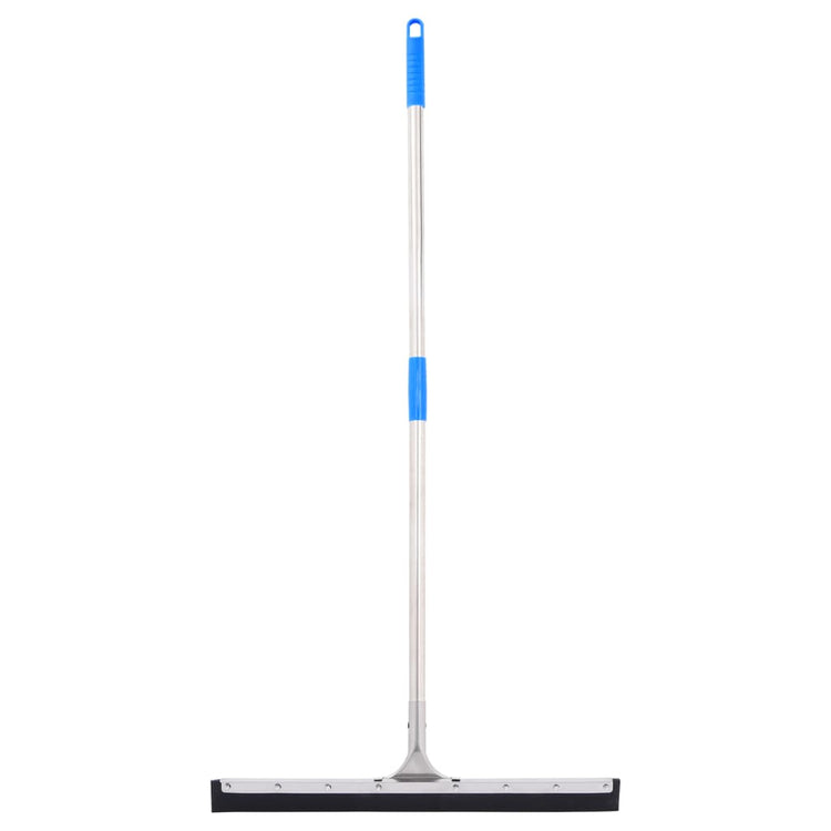 Essuieur de plancher Vidaxl 55x122,5 cm en acier et caoutchouc