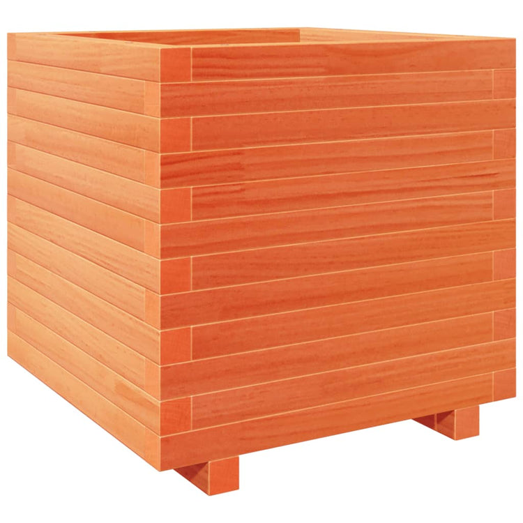Boîte de planification Vidaxl 50x50x49.5 cm Brunier
