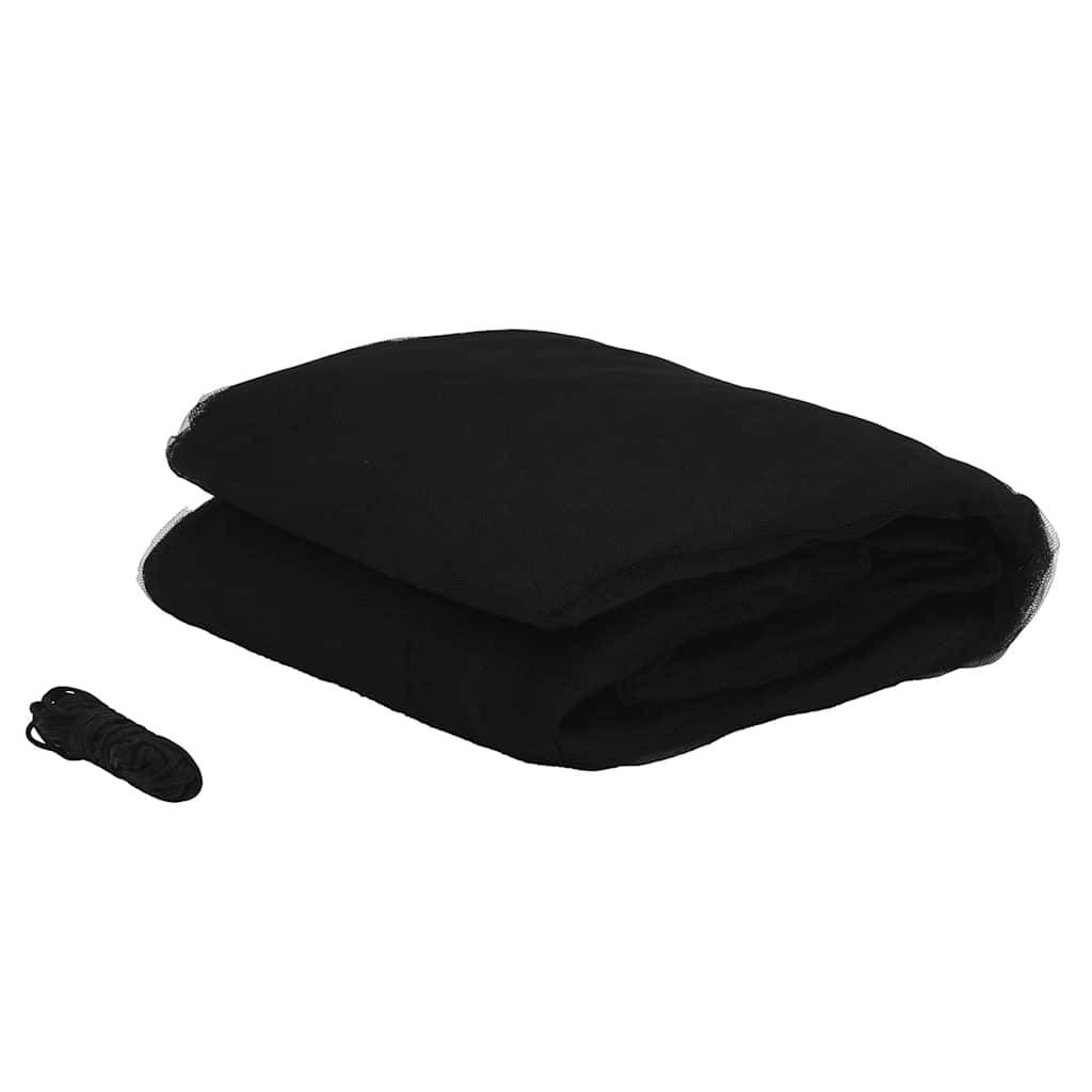 Vidaxl Mosquito Net pour l'intérieur et l'extérieur 156 Mesh 300x300x250 cm noir