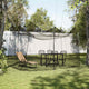 Vidaxl Mosquito Net pour l'intérieur et l'extérieur 156 Mesh 300x300x250 cm noir