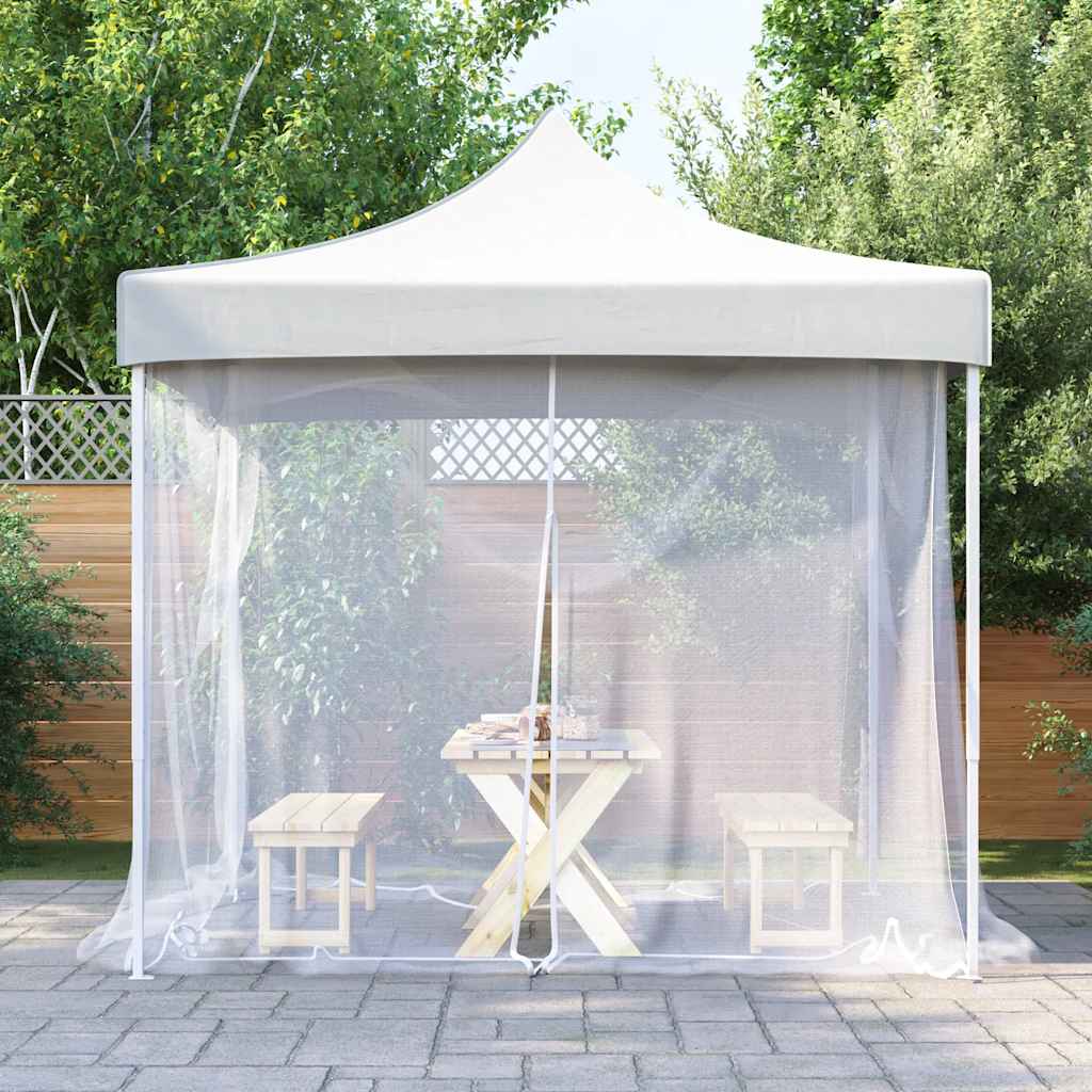 Vidaxl Mosquito Net pour l'intérieur et à l'extérieur 156 Mesh 300x300x200 cm blanc