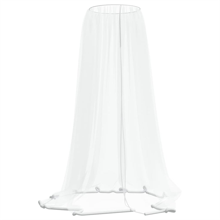 Vidaxl Mosquito Net pour parapluie 220 Mesh φ300x230 cm blanc