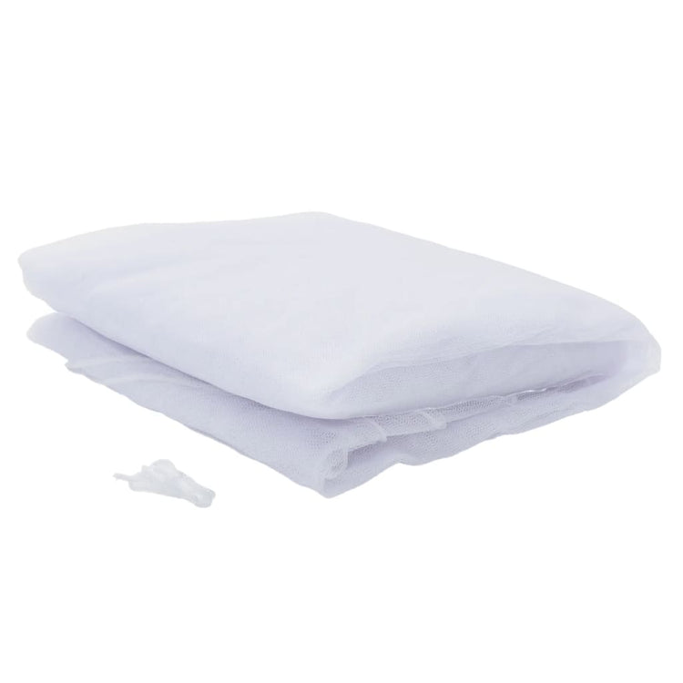Vidaxl Mosquito Net pour parapluie 220 Mesh φ300x230 cm blanc