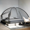 Vidaxx moustiquaire avec portes mongolie 220 maille 200x200x135 cm noir