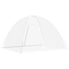 Vidaxl Mosquito Net avec portes Mongolia 220 Mesh 200x180x135 cm blanc