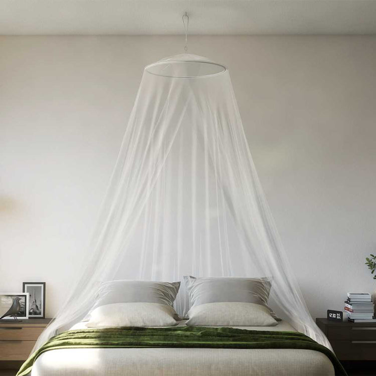 Vidaxl Mosquito Net pour lit 220 maille 56x56x220 cm blanc