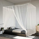 Vidaxl Hanging Mosquito Net 156 Mesh 220x100x150 cm blanc