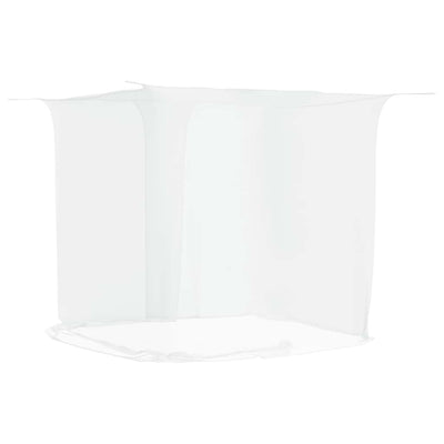 Vidaxl Hanging Mosquito Net 156 Mesh 220x120x150 cm blanc