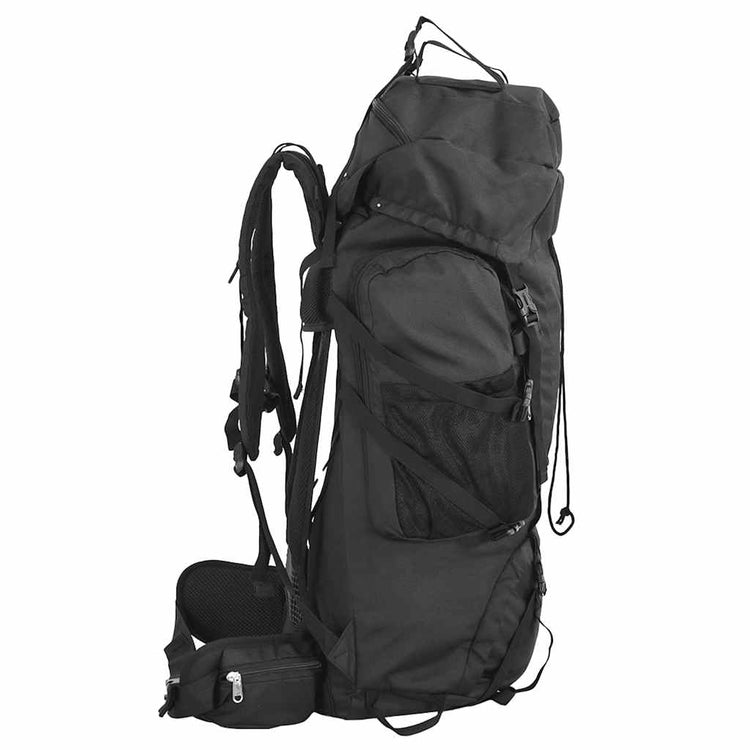 Vidaxl Walking Backpack 60 L Oxford tissu noir