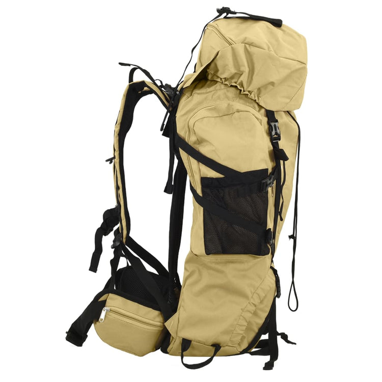 Vidaxl Walking Sac à dos 60 L Oxford tissu kakikentig
