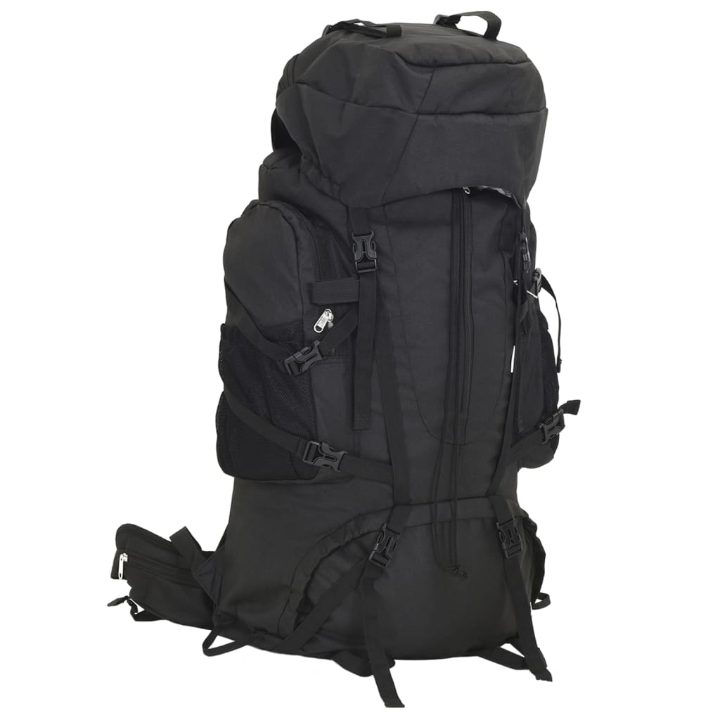Vidaxl Walking Backpack 80 L Oxford tissu noir