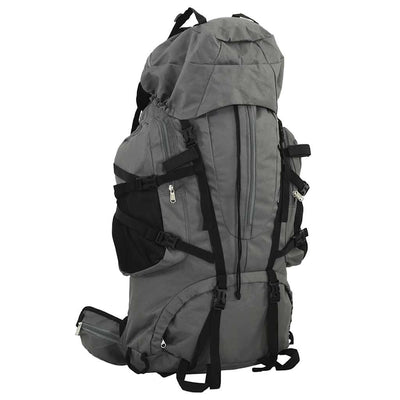 Vidaxl Walking Sac à dos 100 L Oxford tissu gris