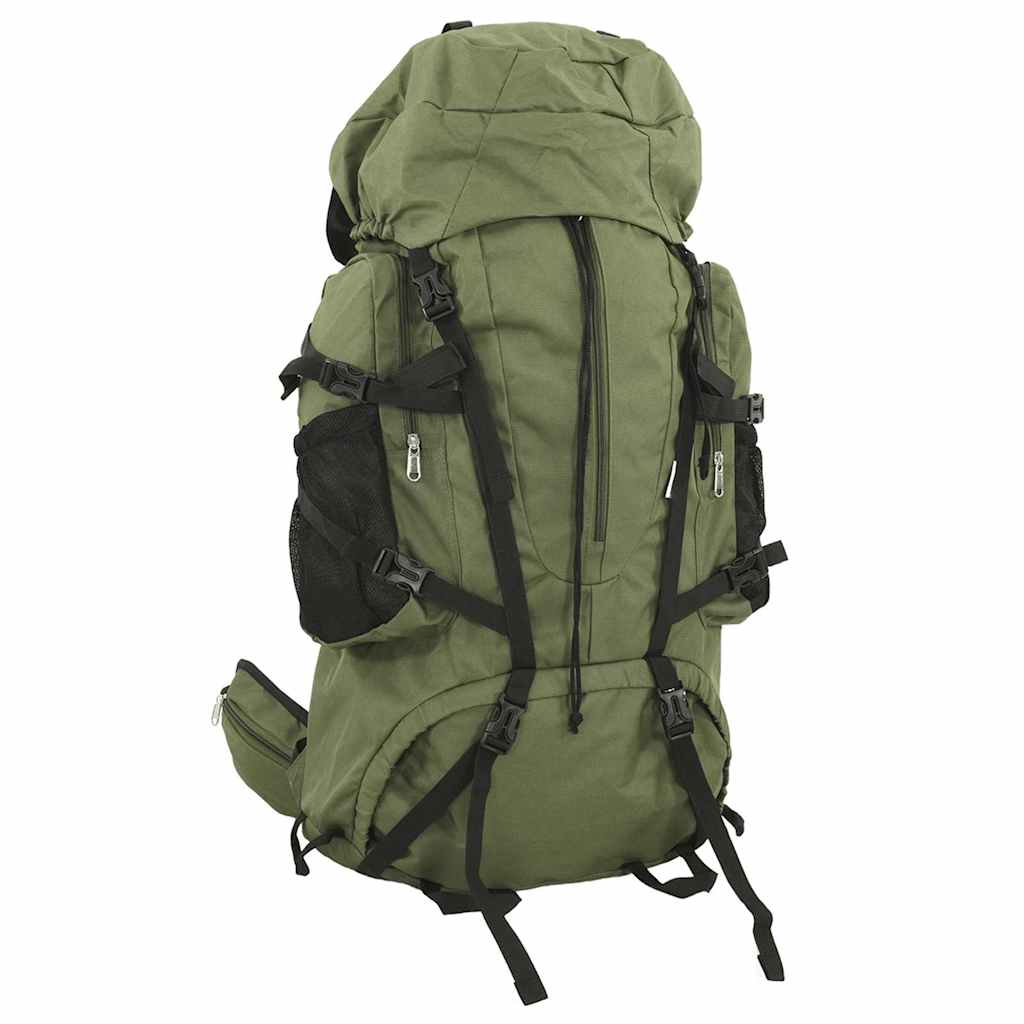 Vidaxl Walking Sac à dos 100 L Oxford tissu armée verte