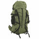 Vidaxl Walking Sac à dos 100 L Oxford tissu armée verte