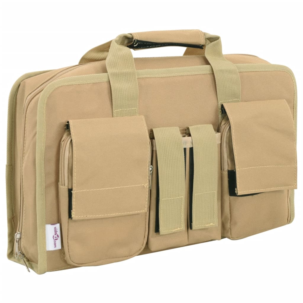 Sac de pistolet vidaxl 40x24x10 cm oxford tissu kiss -colored