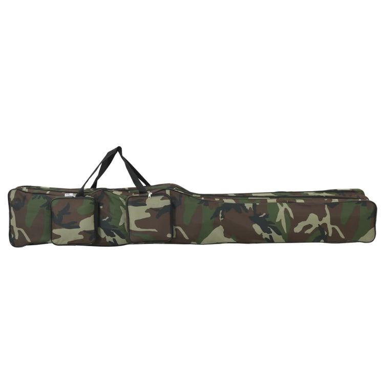 Vidaxl Hengeltas 160 cm Camouflage Oxford tissu vert