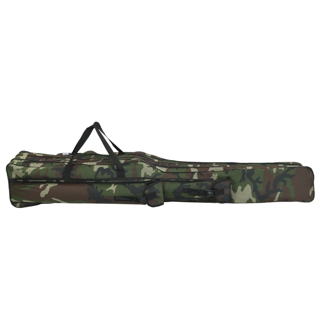 Vidaxl Hengeltas 160 cm Camouflage Oxford tissu vert