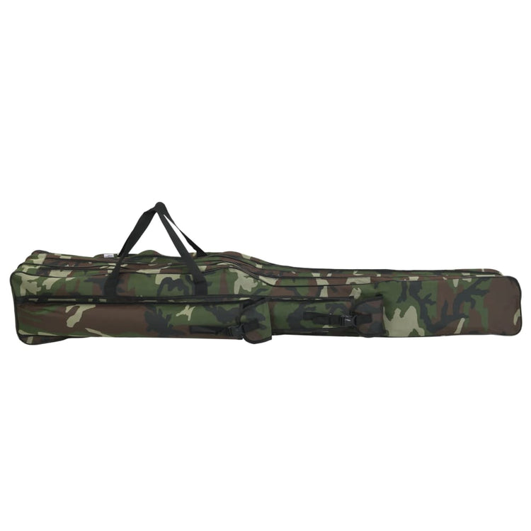 Vidaxl Hengeltas 160 cm Camouflage Oxford tissu vert