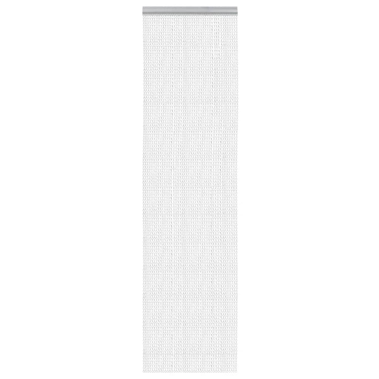 Chaînes de rideaux Vidaxl Fly 56x186 cm en aluminium