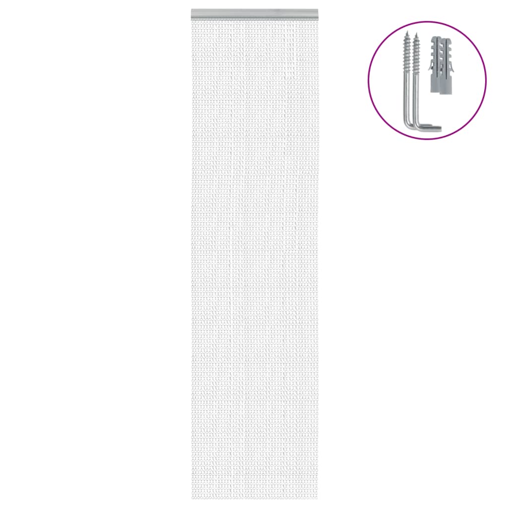 Chaînes de rideaux Vidaxl Fly 56x202 cm