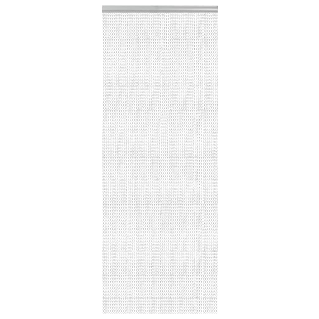 Chaînes de rideaux Vidaxl Fly 80x201 cm Aluminium