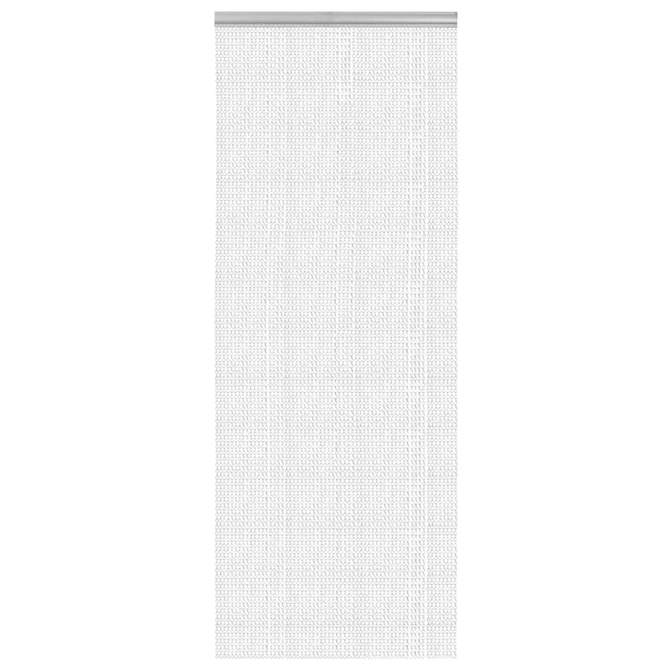 Chaînes de rideaux Vidaxl Fly 80x201 cm Aluminium